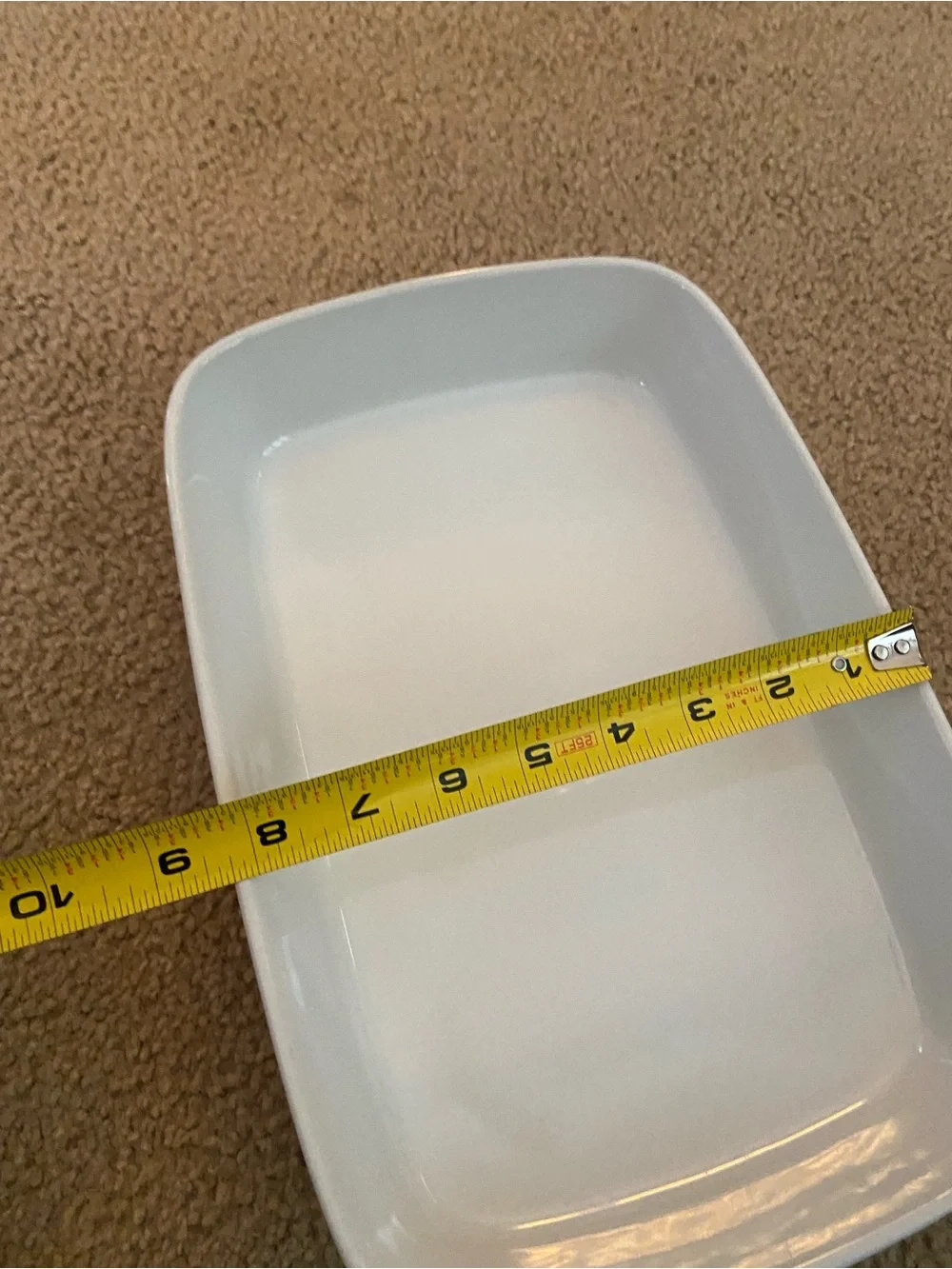 Bauhaus nesting casserole dishes (set of 3)
